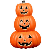 Halloween Light-Up Pumpkin Lantern - Plastic