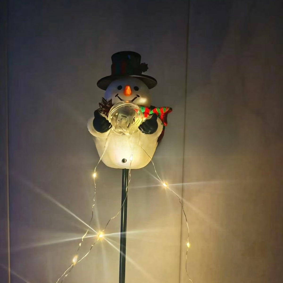 Halloween Ghost Grim Reaper Lantern Garden Decoration