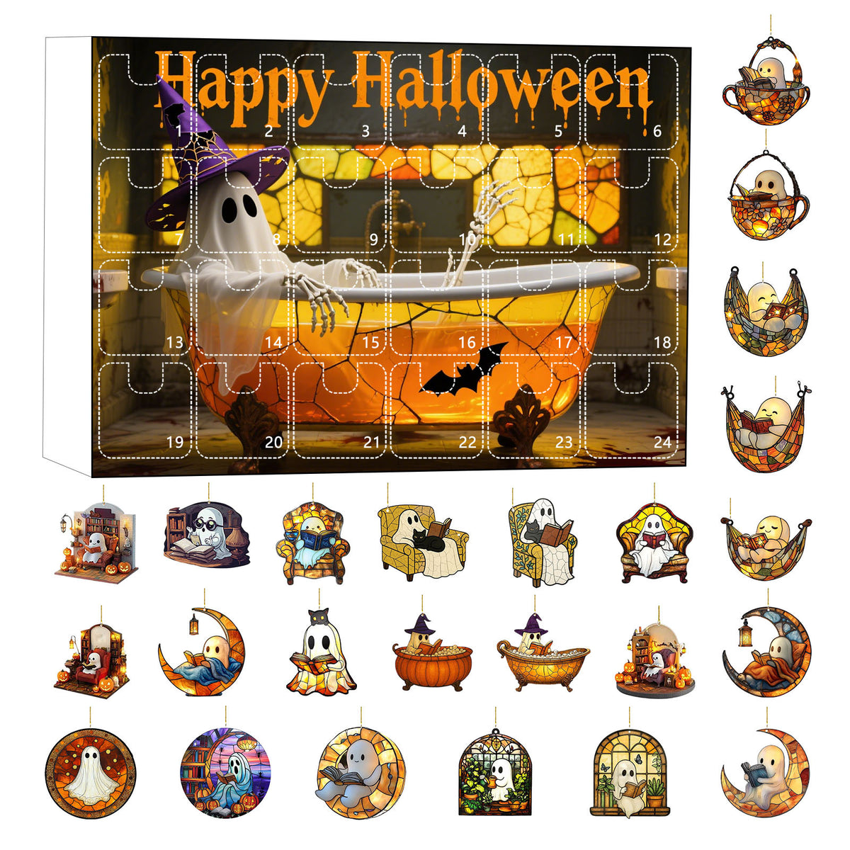 Halloween Countdown Calendar - Acrylic