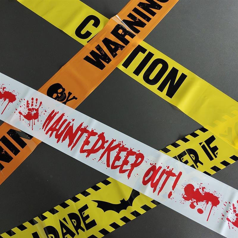 Halloween Warning Tape