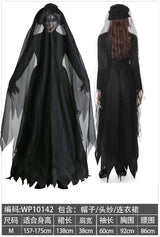Halloween Witch Costume Dress - Cotton