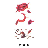 Halloween Fake Scar Tattoo Stickers