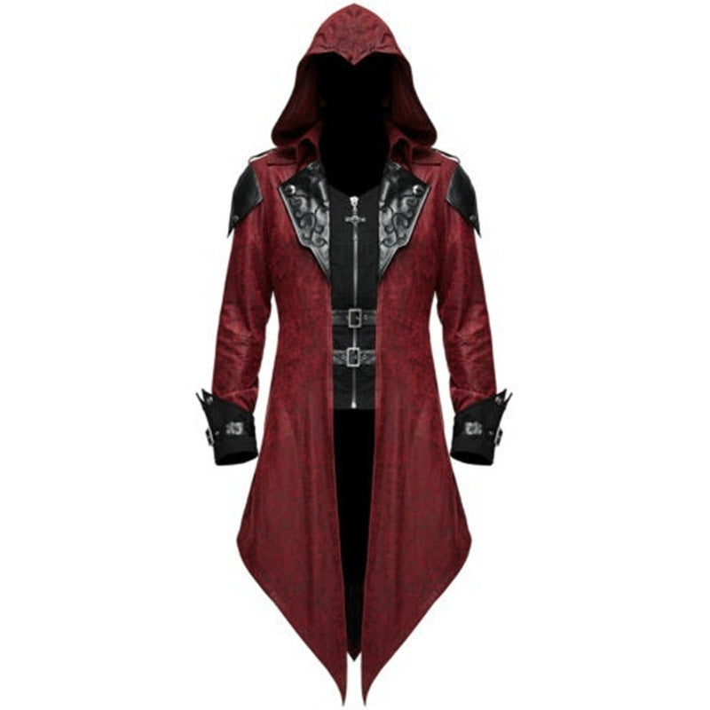 Halloween Medieval Gothic Costume Coat