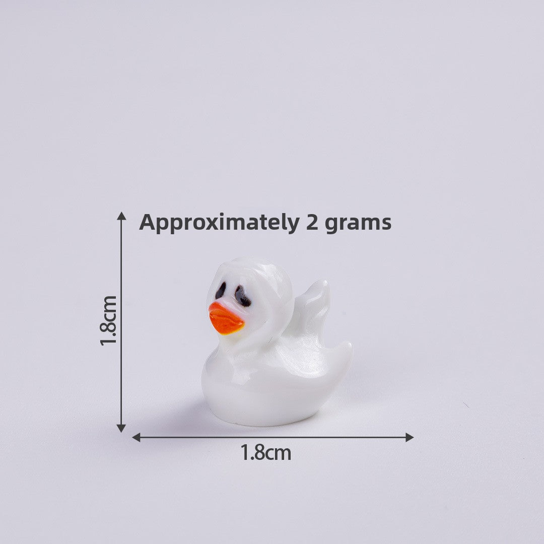 Halloween Resin Duck Ornament