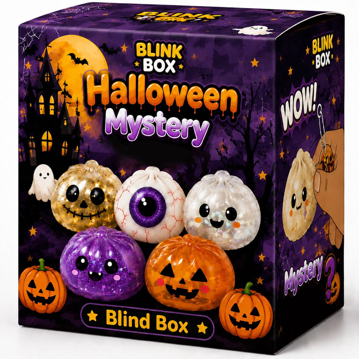 Halloween Squishy Toy Gift Box - TPR
