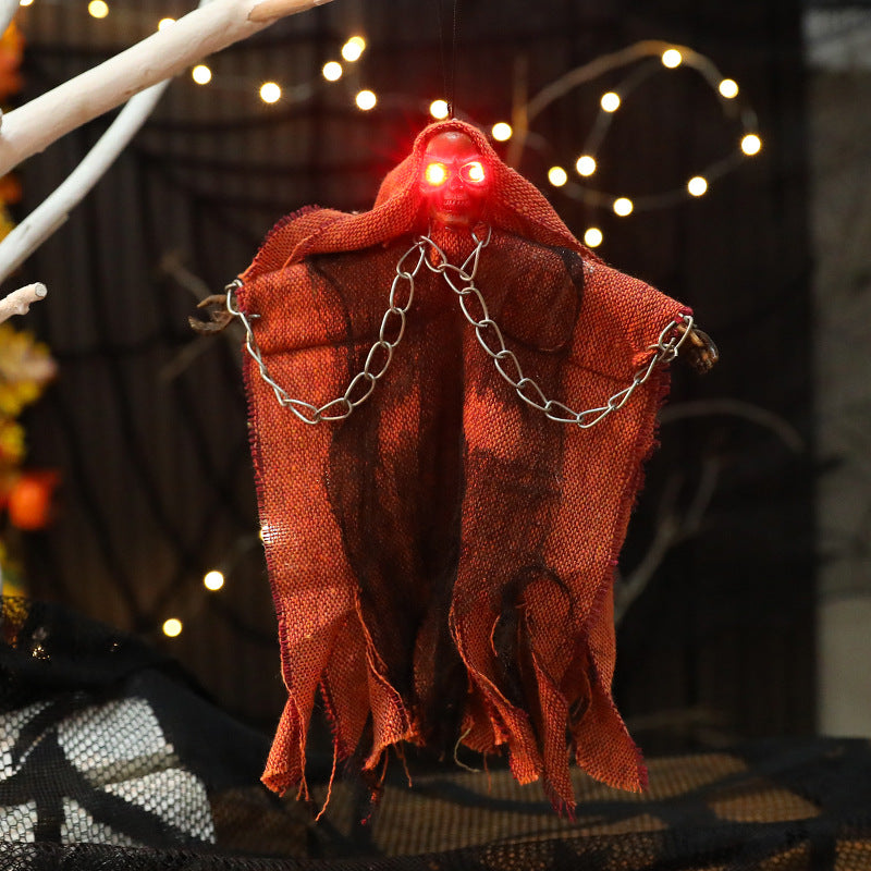 Halloween Glowing Skeleton Hanging Ghost
