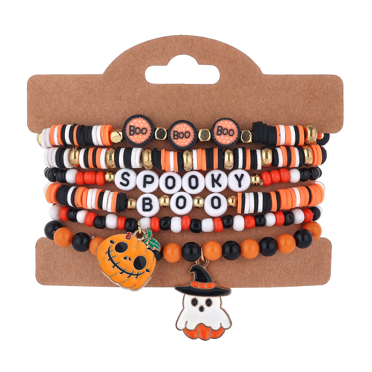 Halloween Alloy Charm Bracelet