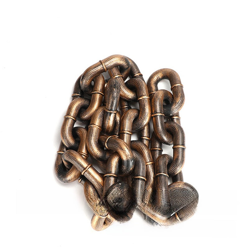 Halloween Plastic Chain Prop for Costumes and Decorations