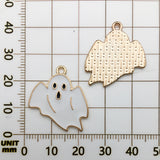 Halloween Enamel Jewelry Pendants - Alloy DIY Charms
