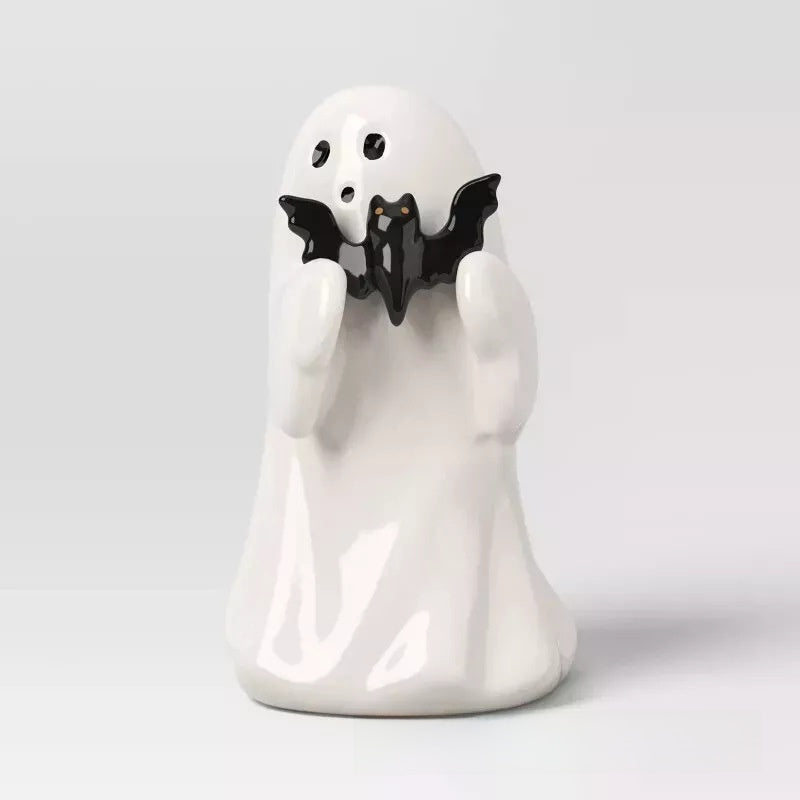 Halloween White Ghost Resin Ornament