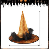Halloween Witch Costume Hat - Polyester