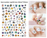 Halloween Nail Stickers - Vinyl