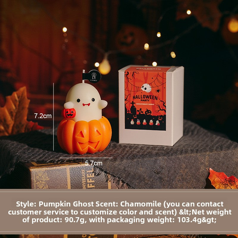 Halloween Pumpkin Scented Candles