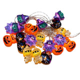 Halloween Outdoor LED Pumpkin and Ghost String Lights