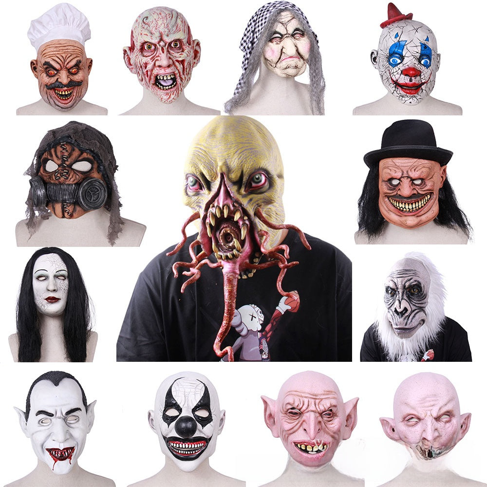 Halloween Latex Clown Mask