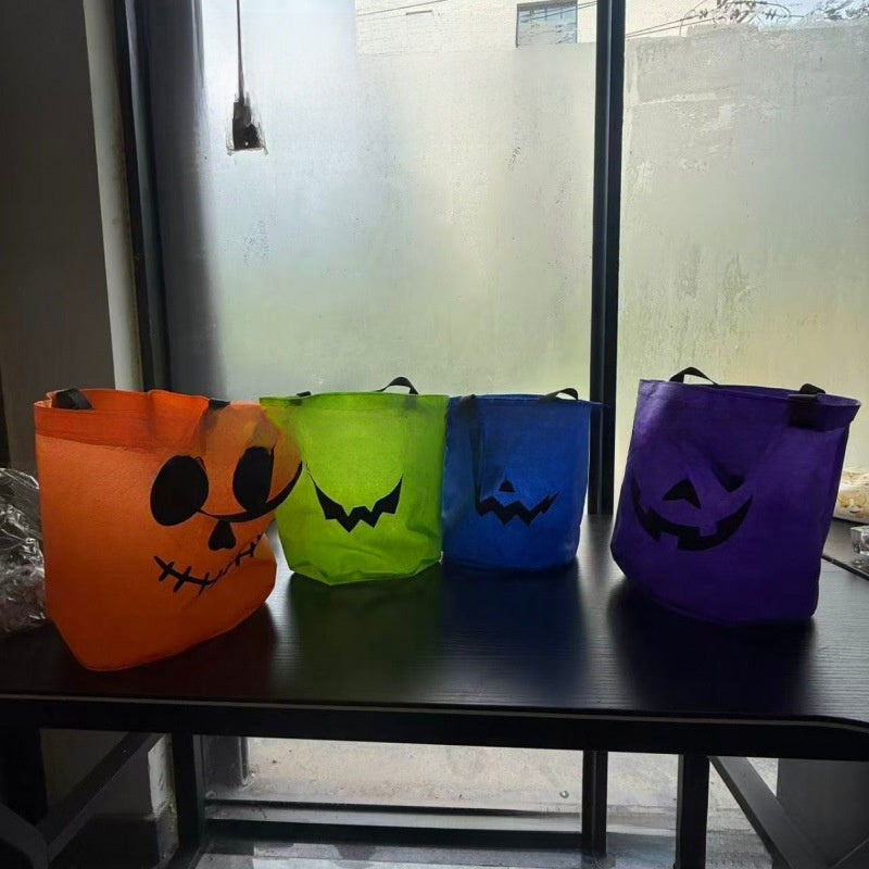 Halloween LED Light-Up Candy Bucket