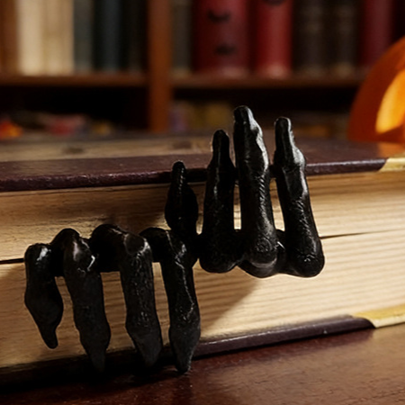 Halloween Demon Hand Bookmark - 3D Printed