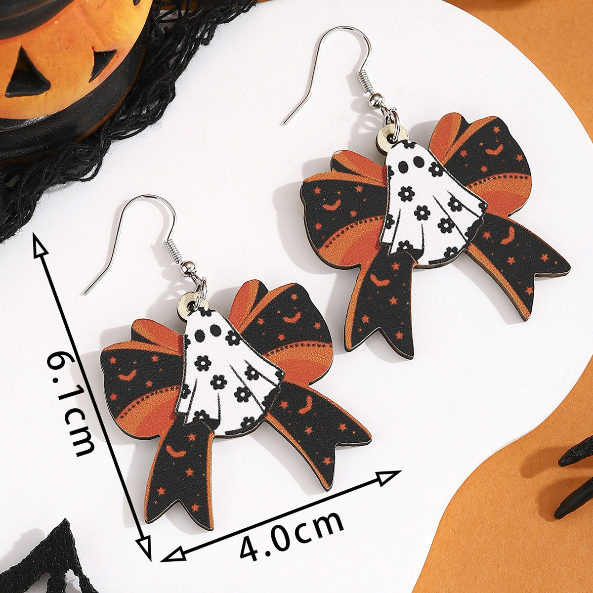 Cartoon Halloween Earrings Set