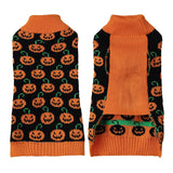 Halloween Pumpkin Knit Pet Sweater - Acrylic