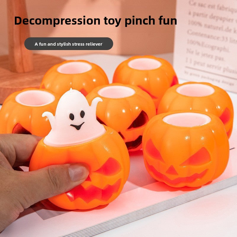 Halloween Pumpkin Squeeze Fidget Toy