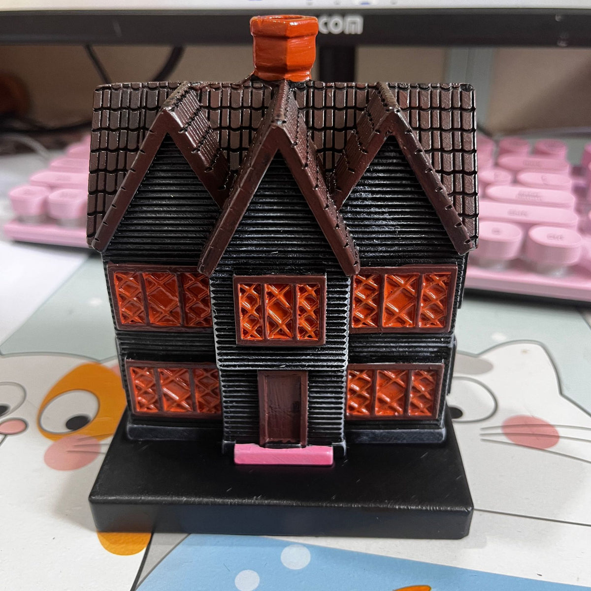 Halloween and Christmas House Incense Burner