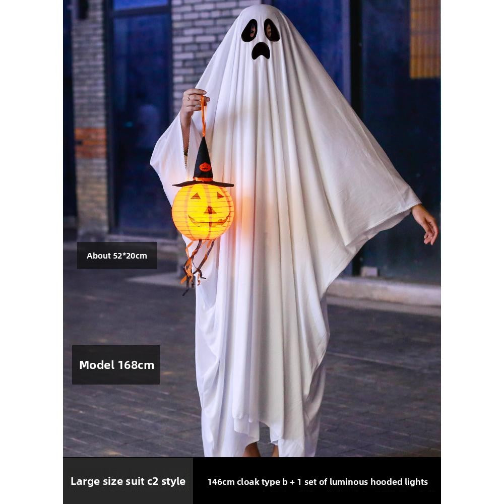 Halloween Flannel Ghost Costume