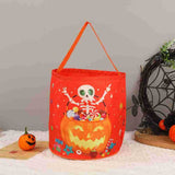 Halloween Pumpkin Candy Tote Bag - Non-woven fabric