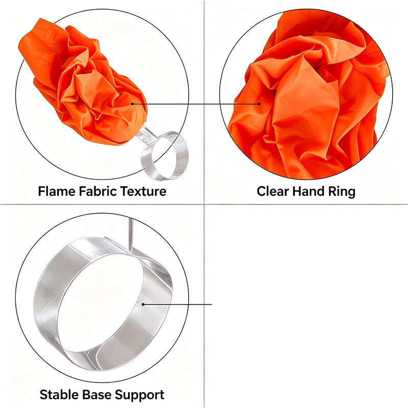 Floating Fireball Hand Lamp Halloween Decor - Cloth