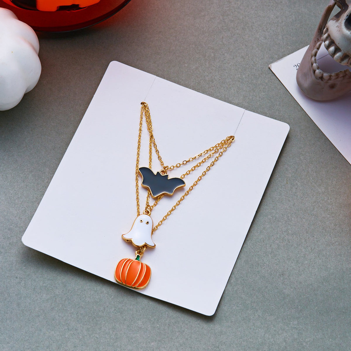 Halloween Cartoon Jewelry Set