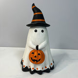Halloween Ghost Pumpkin Resin Decorations