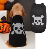 Halloween Pumpkin Knit Pet Sweater - Acrylic