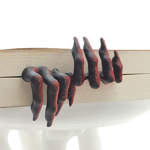 Halloween Demon Hand Bookmark - 3D Printed