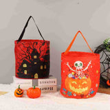 Halloween Pumpkin Candy Tote Bag - Non-woven fabric