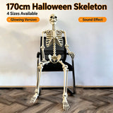 Halloween Plastic Skeleton Decoration