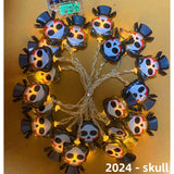Halloween Battery-Powered LED String Lights