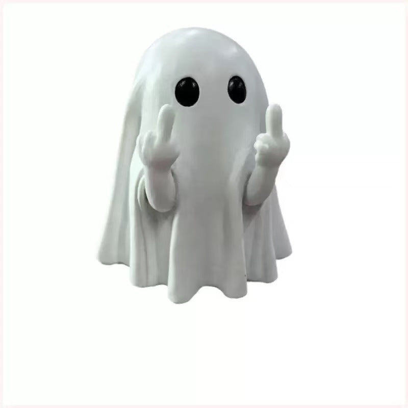 Halloween Ghost Resin Ornaments