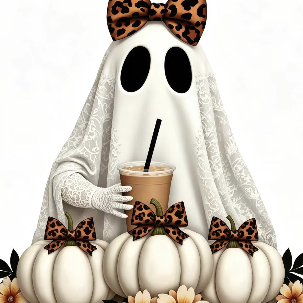 Halloween Printed Boxwood Door Sign