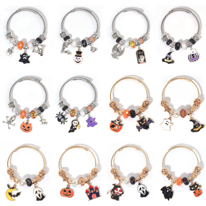 Halloween DIY Beaded Bracelet