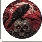 Halloween Wooden Hanging Door Sign