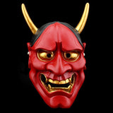 Japanese Prajna Resin/Latex Halloween Mask