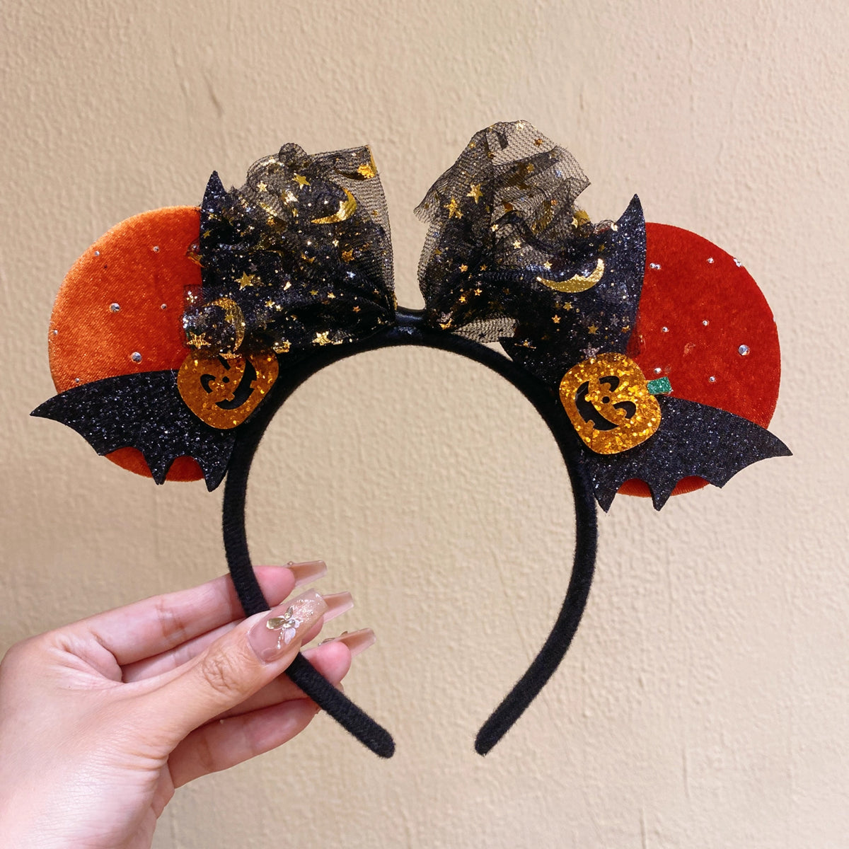 Halloween Pumpkin Headband and Hair Accessories