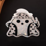 Halloween Pumpkin Ghost Hair Clip - PVC