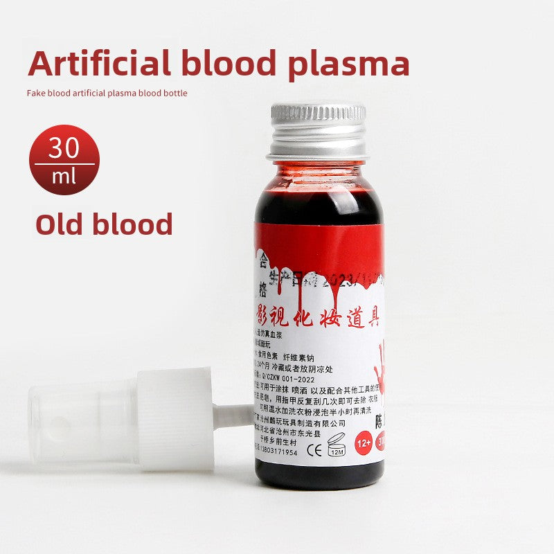 Halloween Fake Blood and Makeup Props