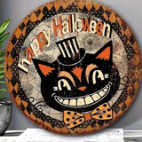Halloween Boxwood Wall and Door Sign