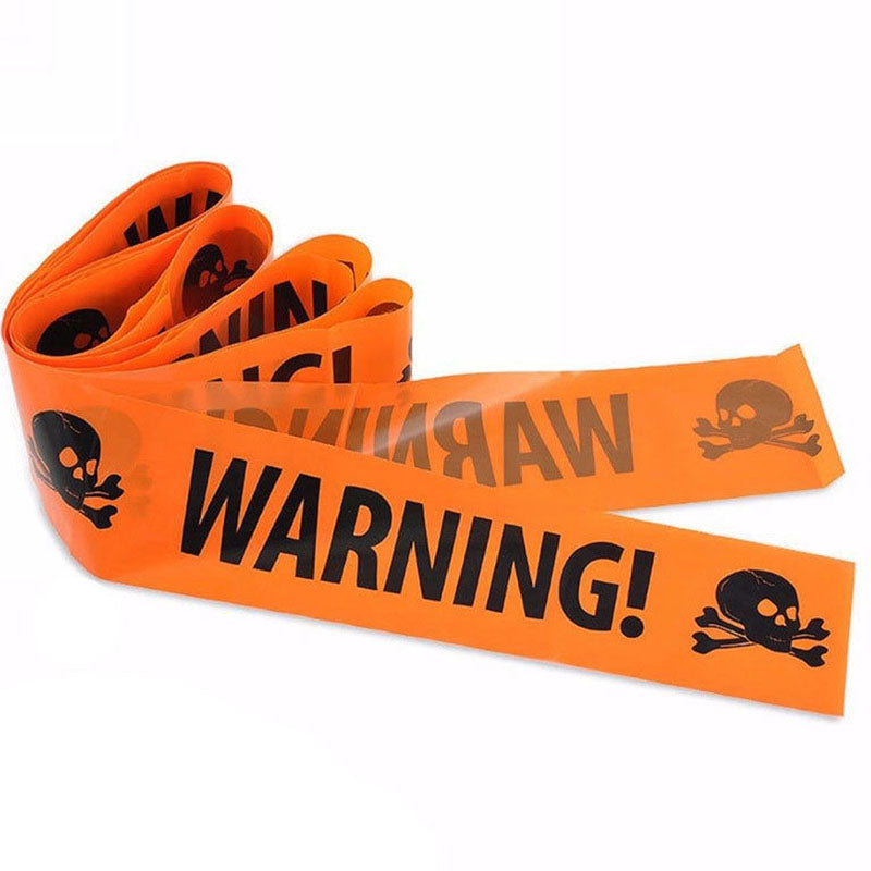 Halloween Warning Tape