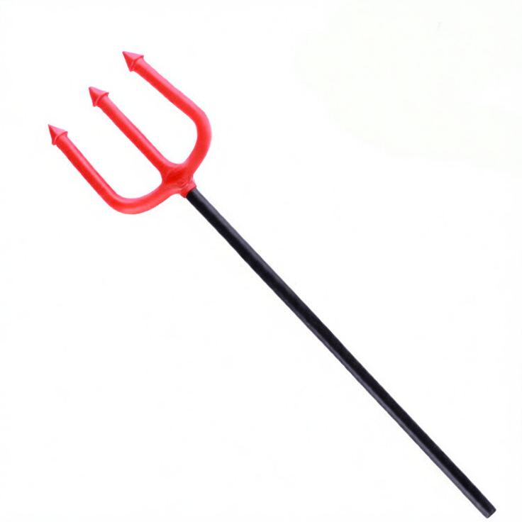 Halloween Devil Trident Costume Prop