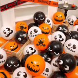 Halloween Latex Balloons Pumpkin Ghost Skull Party Decoration