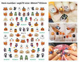 Halloween Nail Stickers - Vinyl