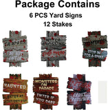 Halloween Plastic Yard Stake Decoration
