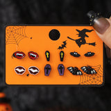 Cartoon Halloween Earrings Set
